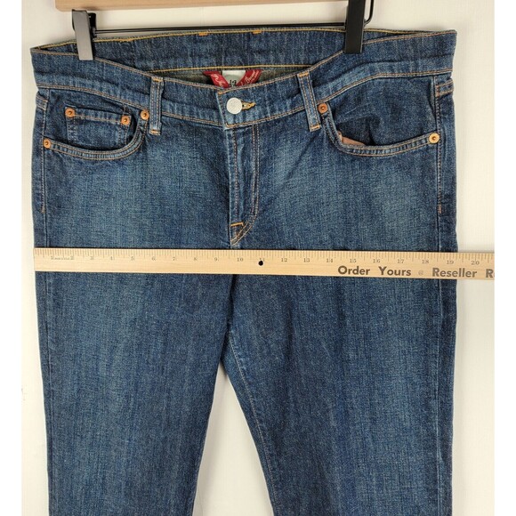 LUCKY BRAND Women's Size 34-35x32 Boot Cut Flare Jeans Mid-Rise Ol' Midtown - Picture 5 of 12